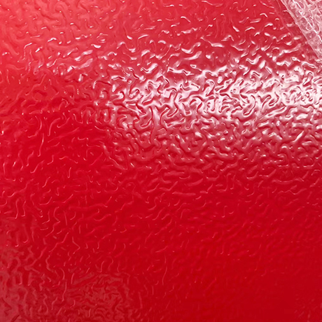 Embossed color coating aluminum coil